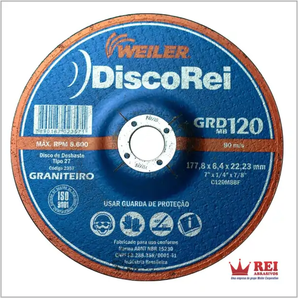 Disco Desbaste Rei 120