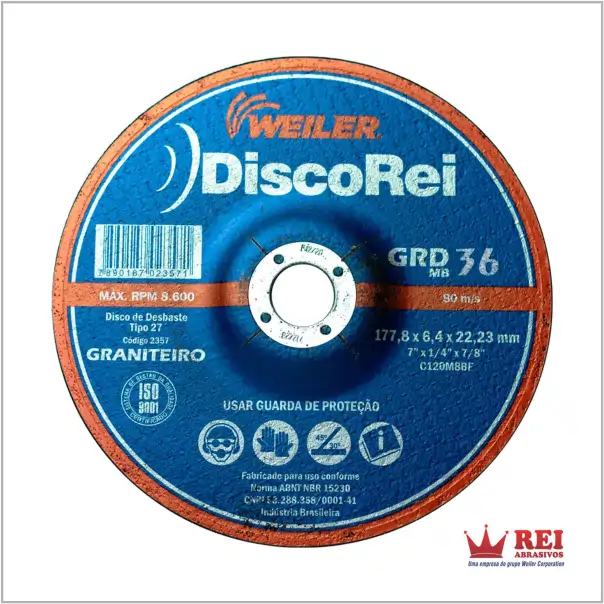 Disco Desbaste Rei 36
