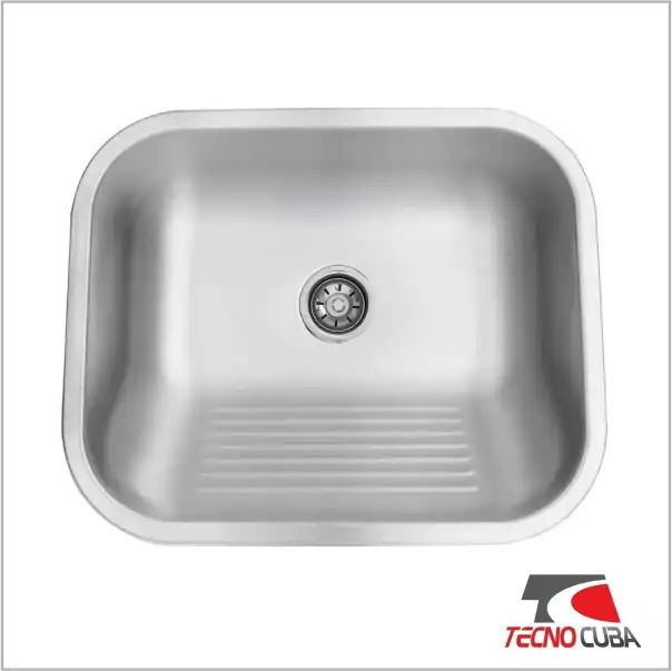 Tanque Tecnocuba Escovado 50x40x22 27 LTS 304 TSB22005_1