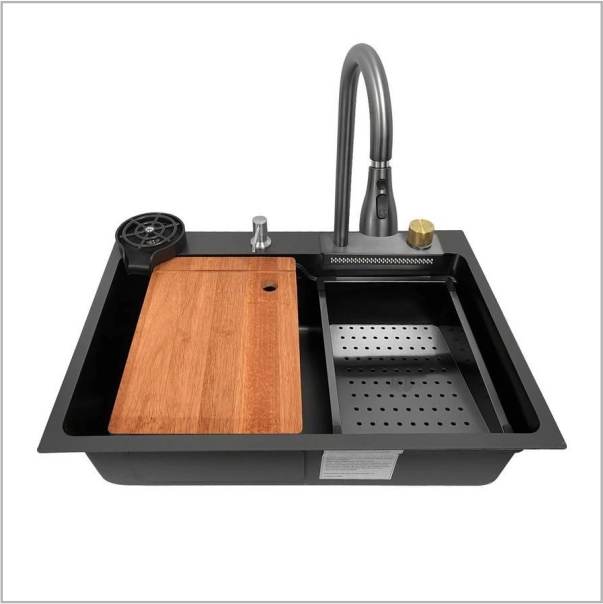 Cuba de Aço Inox 201, 680x460x230mm - 0,8mm Espessura - 0,8mm Espessura - SD0955